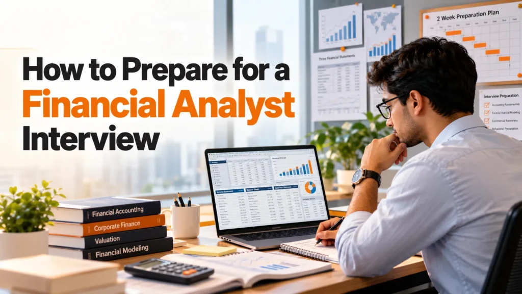 How to prepare for a financial analyst interview with finance and Excel preparation